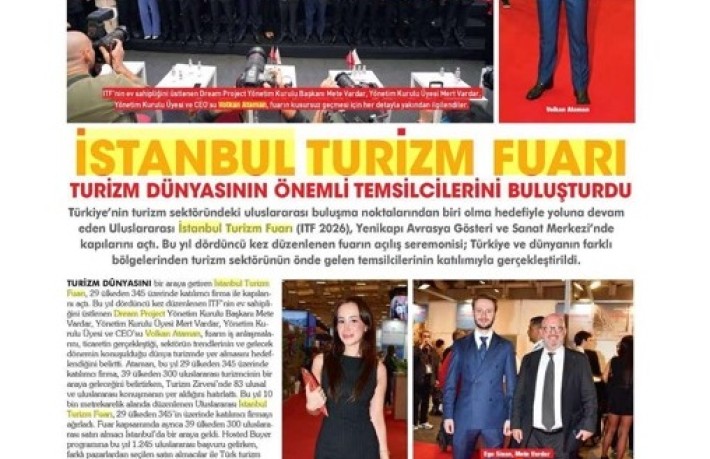 İstanbul Turizm Fuarı Turizm Dünyasının Önemli Temsilcilerini Buluşturdu