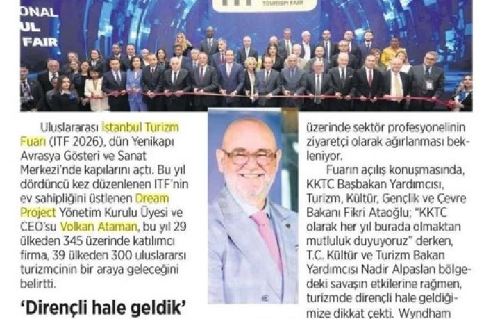 Turizm Dünyasının Önde Gelen Temsilcileri İstanbul'da Buluştu